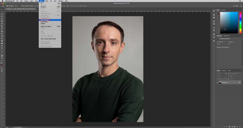 How To Change Grey Background To White Background In Photoshop –