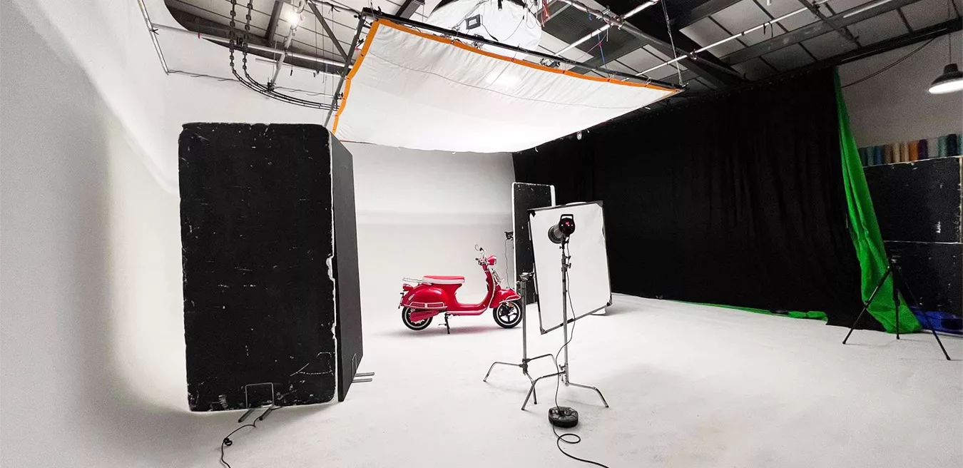 Studio Hire with Drive in Access