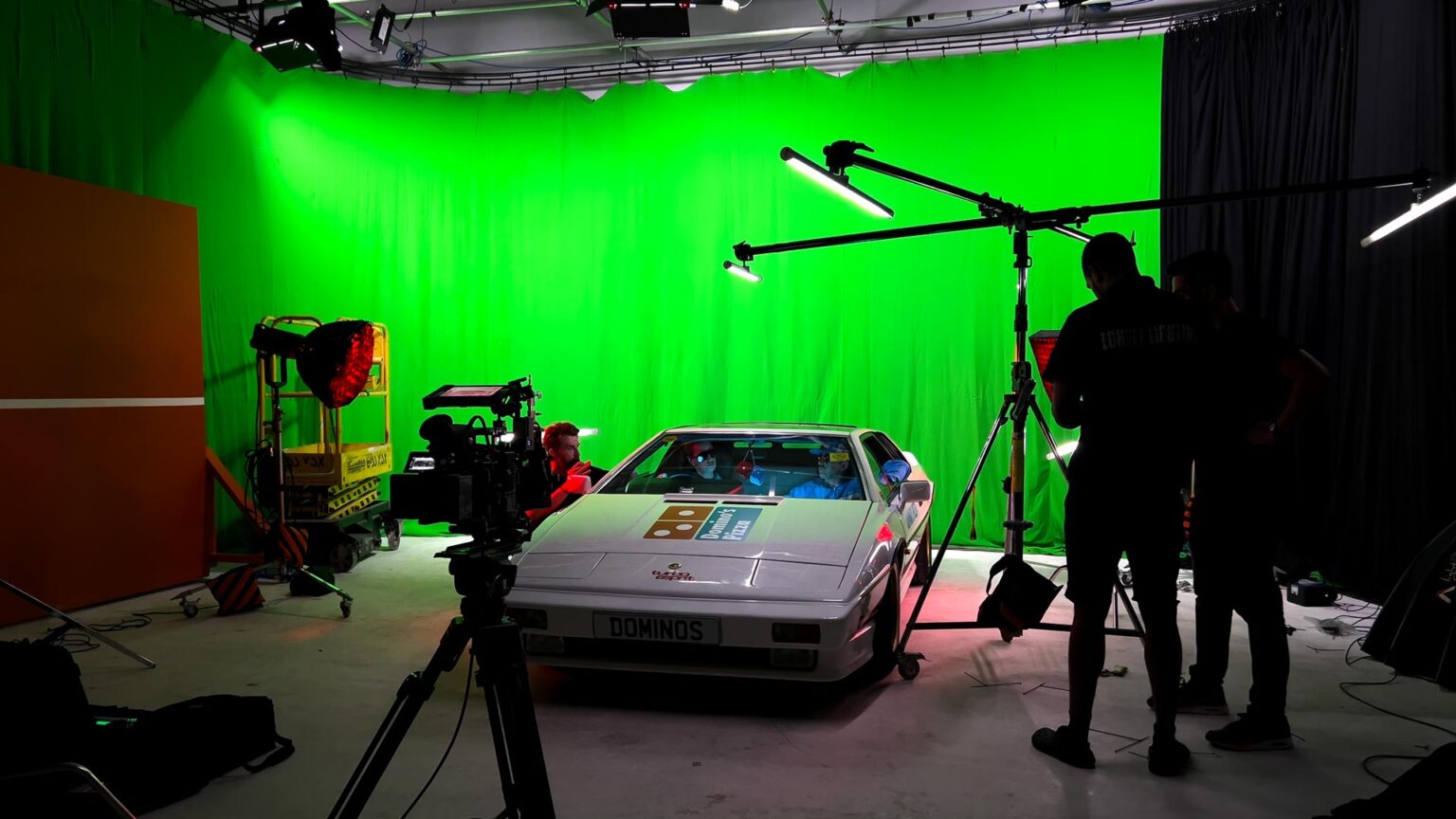 Green Screen Studio Hire Dominos Advert Shoot