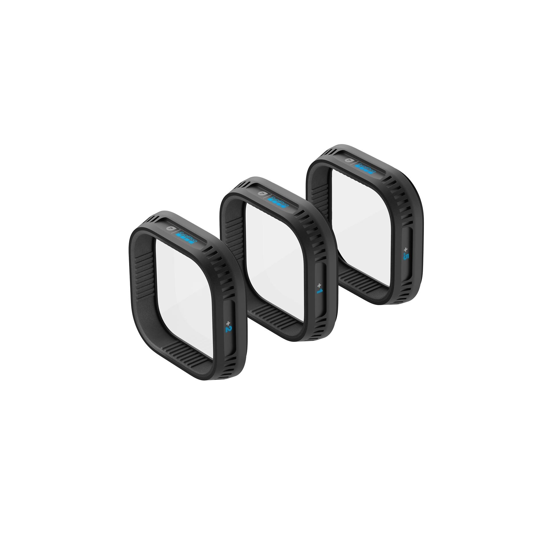 PolarPro +2, +1 and +0.5 close-up diopter filters for GoPro MISSION 1 and MISSION 1 PRO