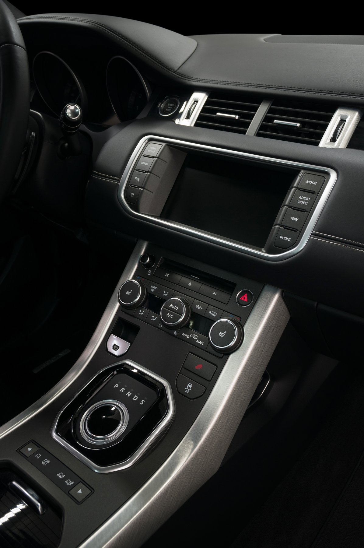 Centre console and interior design details