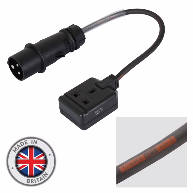 16amp<13amp extension cables