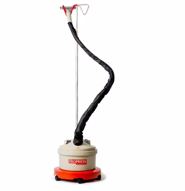 Propress ND450 Garment Steamer available for studio equipment hire at Cineview Studios London