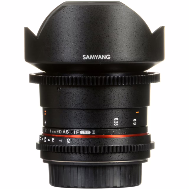 Samyang EF 14mm T3.1 Cine Lens